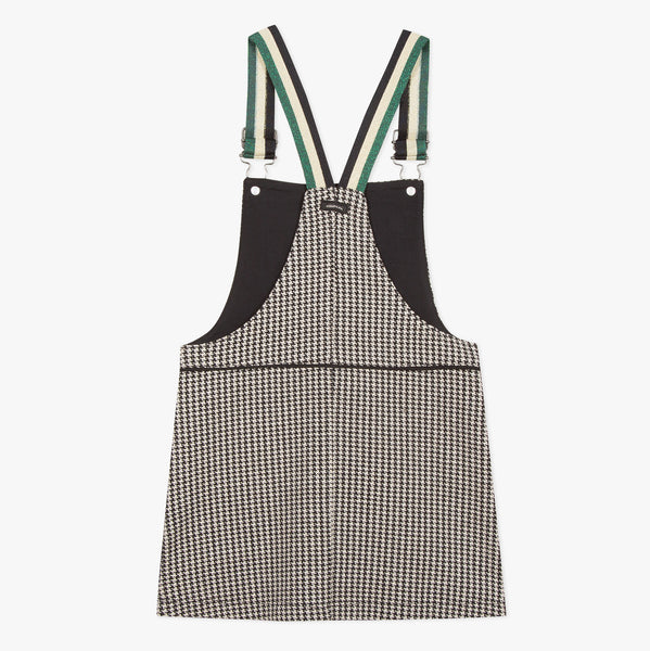 Girl Houndstooth pinafore dress CP31005 02 Catimini USA