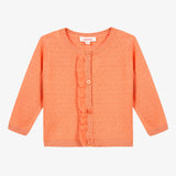 Baby girl apricot knit Cardigan
