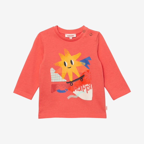 Baby Boy star-skate design T-shirt