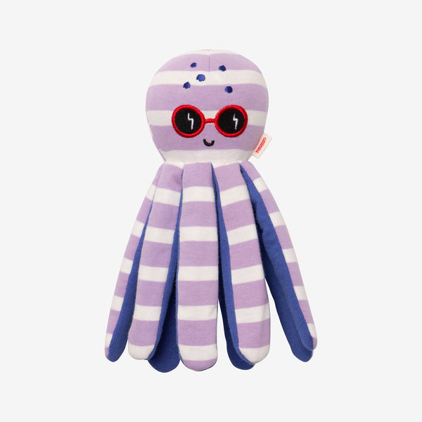 Newborn striped octopus plush toy