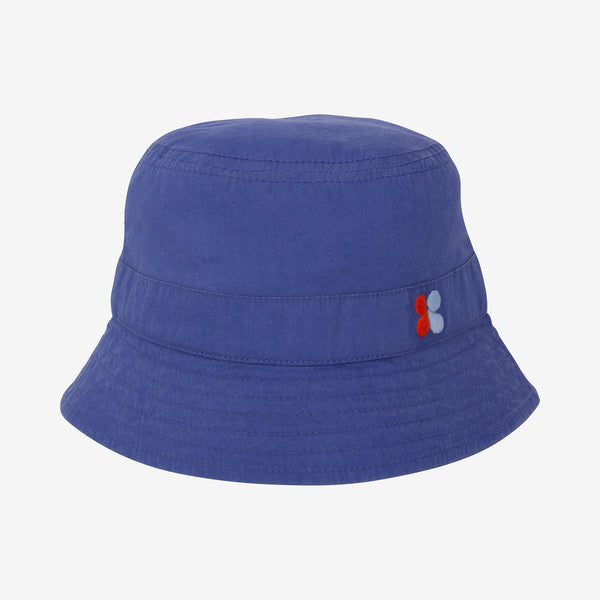 Baby blue embroidered sun hat