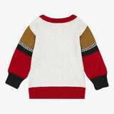 Baby boy graphic multicolored sweater