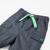 Baby boys' grey bermuda shorts