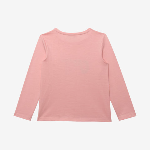 Girls' blush T-shirt