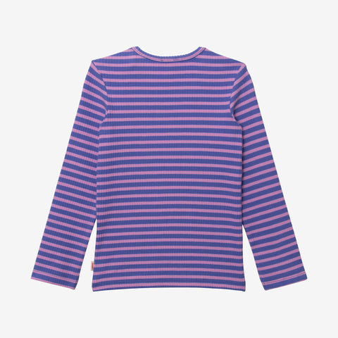 Baby girls' purple T-shirt