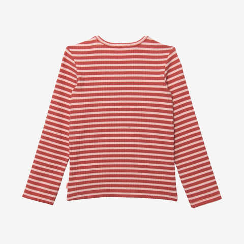 Baby girls' terracotta T-shirt