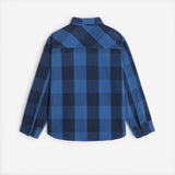 Boys' navy blue shirt