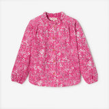 Girls' hot pink blouse