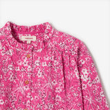 Girls' hot pink blouse