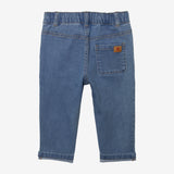 Baby girls' blue stone denim pants