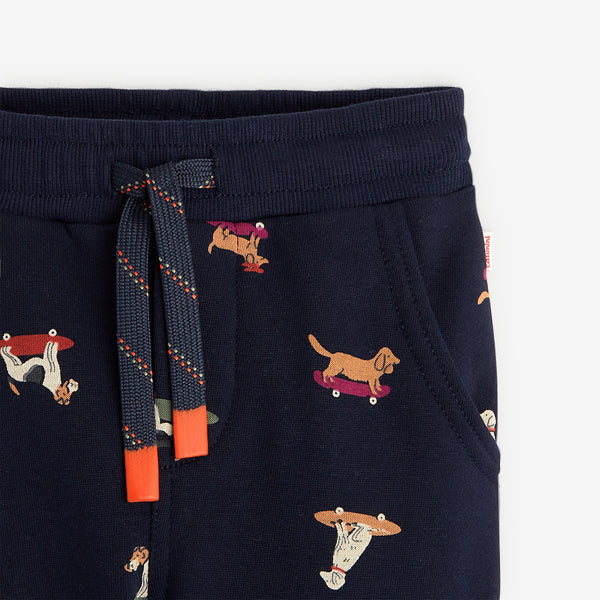 Toddler boys' navy blue sweat pants Catimini USA