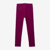 Girls' purple leggings