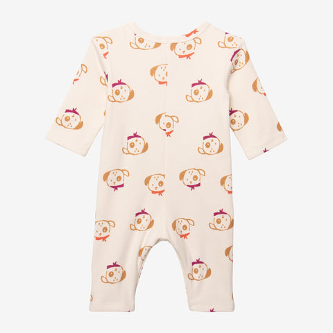 Newborn off white jumpsuit