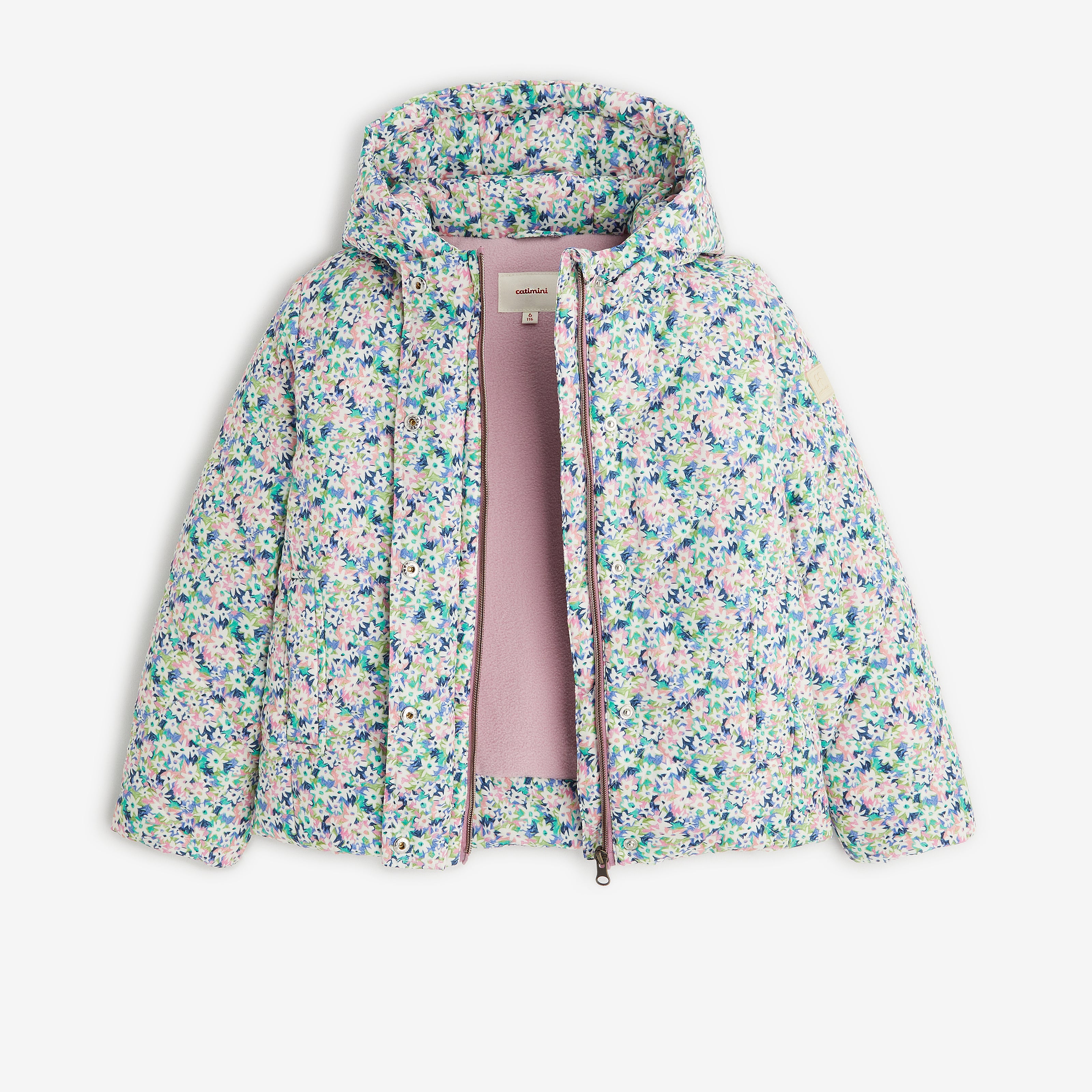 Girls' purple parka | Catimini USA