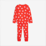 Girls' red pajama set