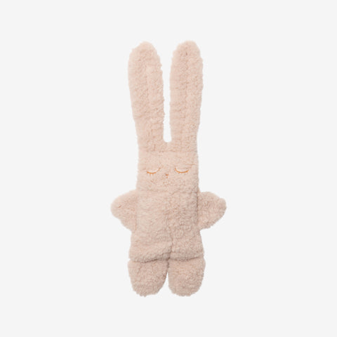 Newborn off white plush toy