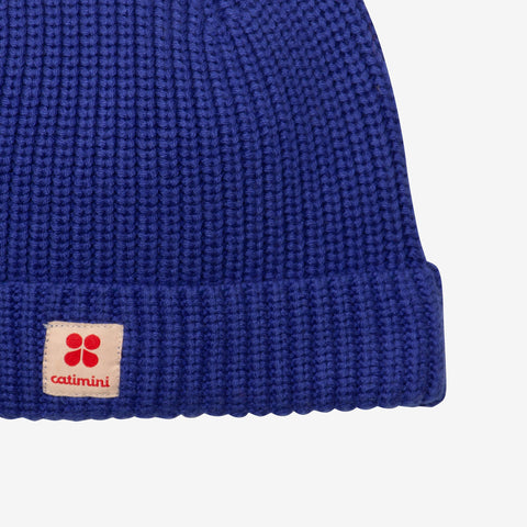 Kid blue beanie