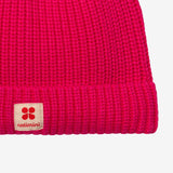 Kid hot pink beanie