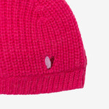 Baby girls' hot pink beanie