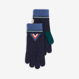 Boys' blue gloves