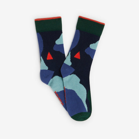 Boys' blue socks