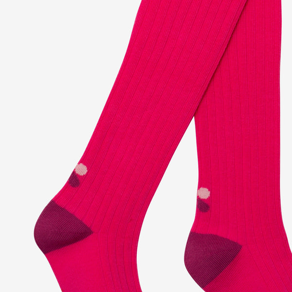 Toddler girls' hot pink tights Catimini USA