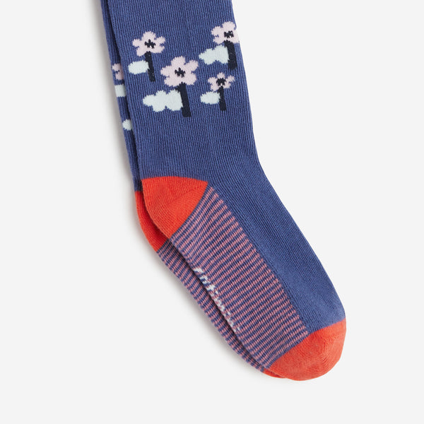 Toddler girls' blue tights Catimini USA