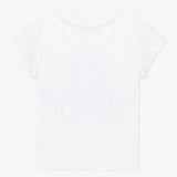 Baby boy white short sleeve graphic T-shirt