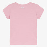 Baby girl pink short sleeve T-shirt