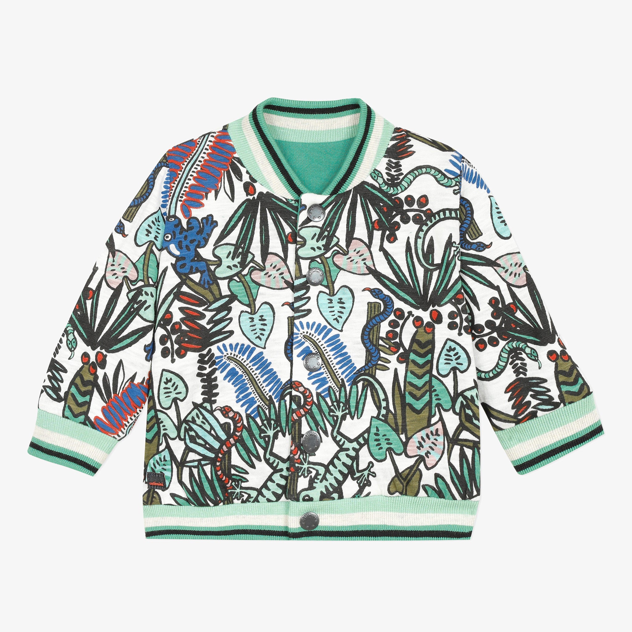 Mint Tiger - Children's Sweater, Patterns