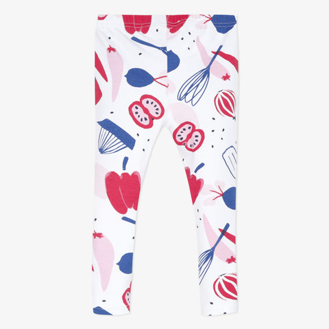 Baby girl printed leggings