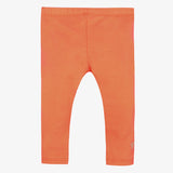 Baby girl orange leggings