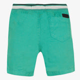 Baby boy green bermuda shorts