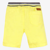 Baby boy yellow bermuda shorts