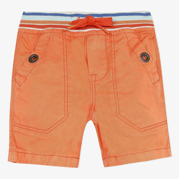 Baby boy orange bermuda shorts