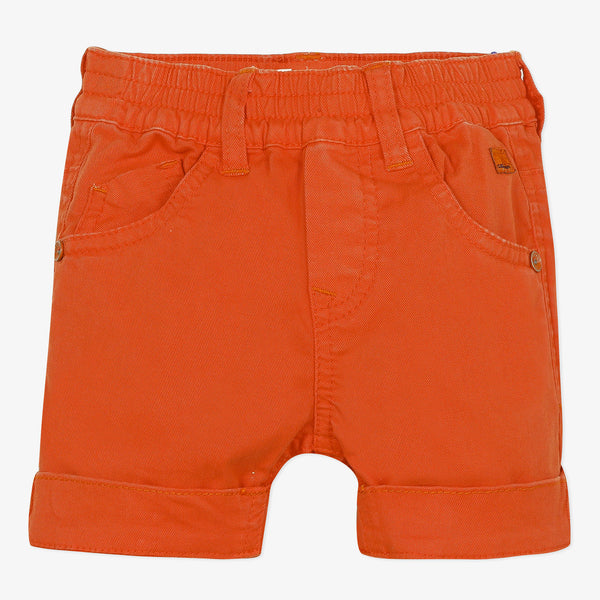 Baby boy orange bermuda shorts