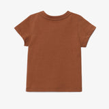 Baby boy brown organic T-shirt
