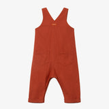 Baby girl embroidered overalls
