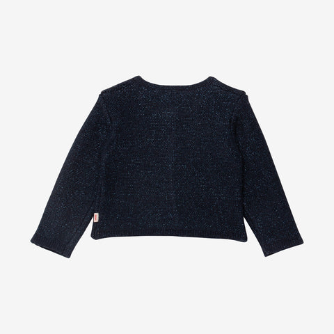 Baby girl navy cardigan