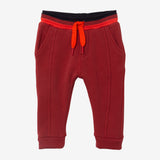 Baby boy red joggers