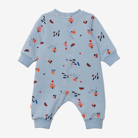 Newborn boy koala blue jumpsuit