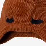 Baby girl brown hat