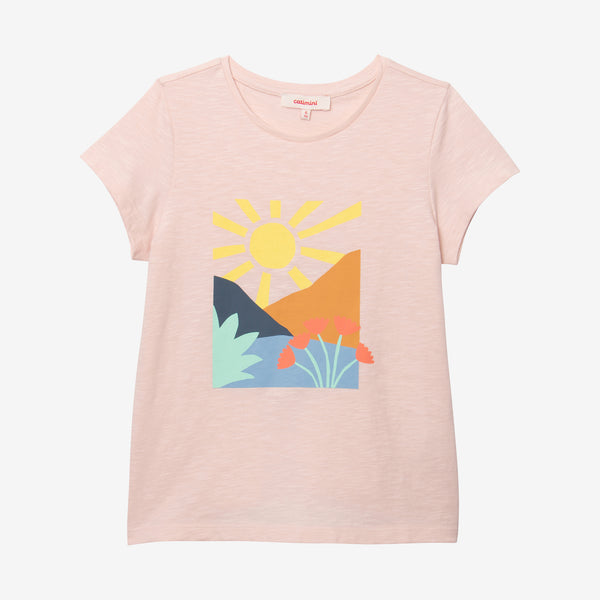 Girls' landscape T-shirt