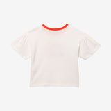 Baby girl embroidered rainbow T-shirt