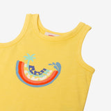 Baby Boy yellow rainbow tank