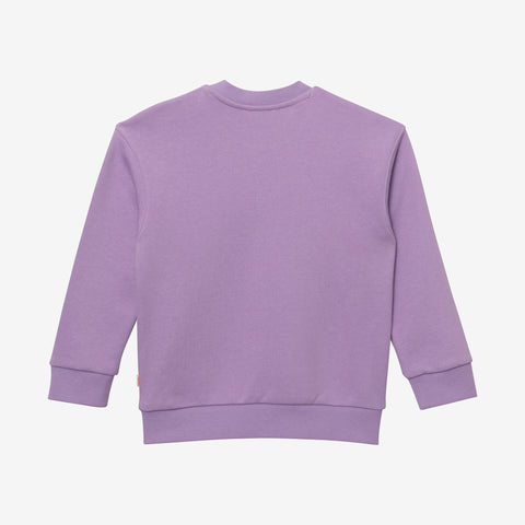 Baby's purple butterfly sweatshirt