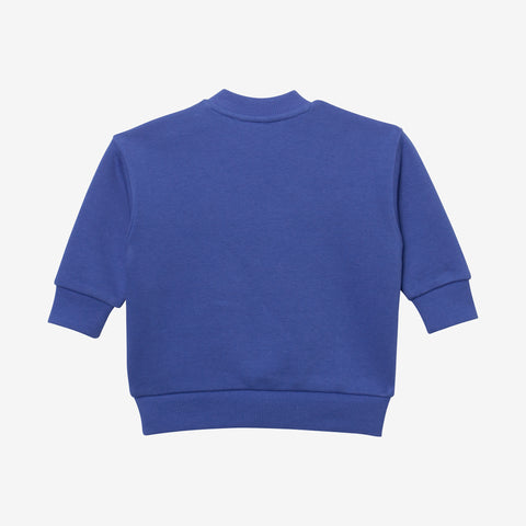 Baby's blue butterfly sweatshirt