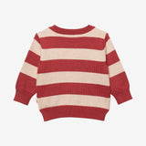 Baby Boy sweater with graphic stripes