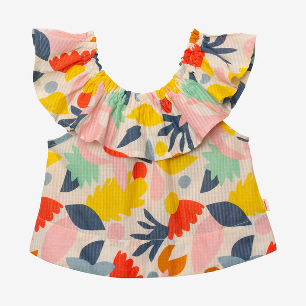 Baby girls' white blouse