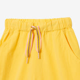 Girls' loose-fitting yellow pants
